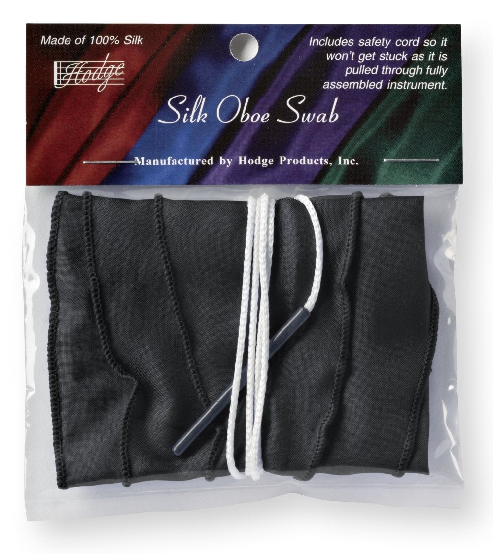 Hodge Silk Oboe Swab   Black